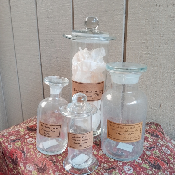 Storage jars.